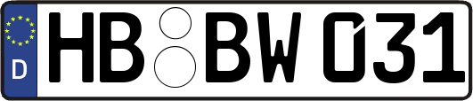 HB-BW031