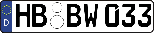 HB-BW033