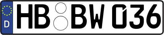 HB-BW036