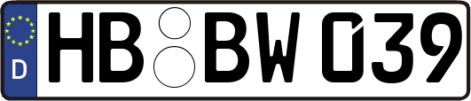 HB-BW039