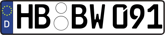 HB-BW091