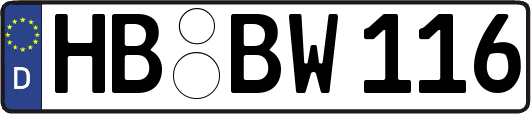 HB-BW116