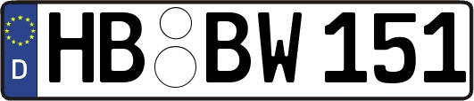 HB-BW151