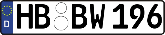 HB-BW196