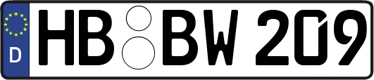 HB-BW209