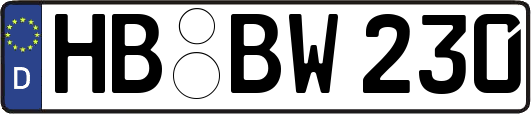 HB-BW230