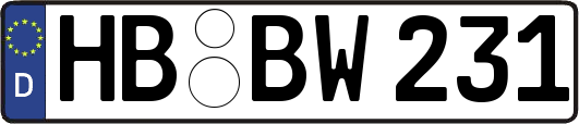 HB-BW231