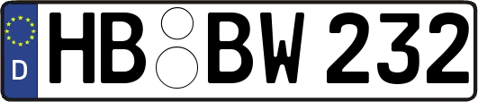 HB-BW232