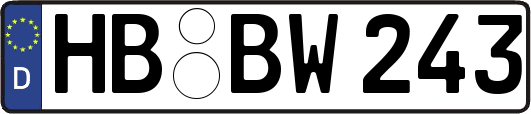 HB-BW243