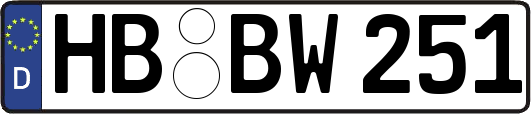 HB-BW251
