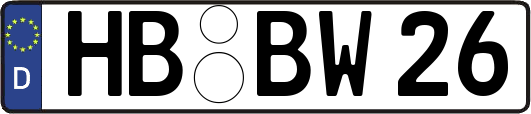 HB-BW26