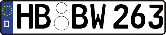 HB-BW263