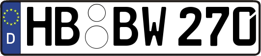 HB-BW270