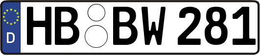 HB-BW281