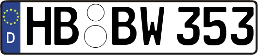 HB-BW353