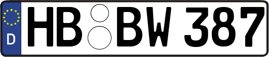 HB-BW387
