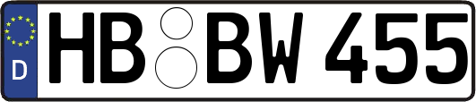 HB-BW455