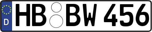 HB-BW456