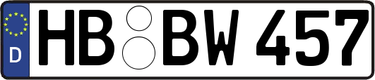 HB-BW457