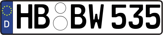 HB-BW535