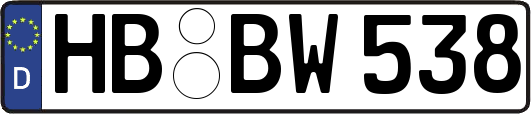 HB-BW538