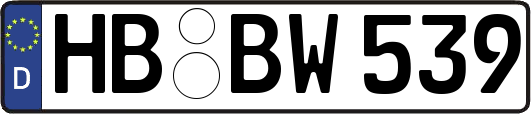 HB-BW539