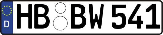 HB-BW541
