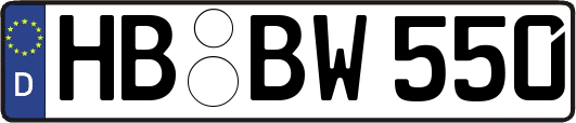 HB-BW550