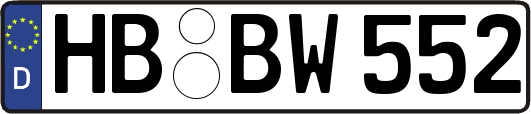 HB-BW552