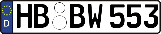 HB-BW553