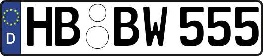 HB-BW555