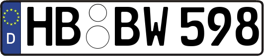 HB-BW598