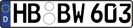 HB-BW603