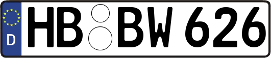 HB-BW626