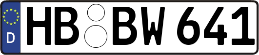 HB-BW641