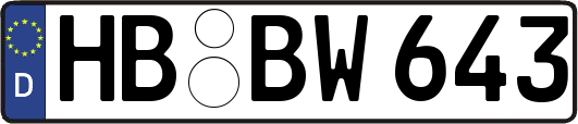 HB-BW643