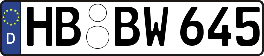 HB-BW645
