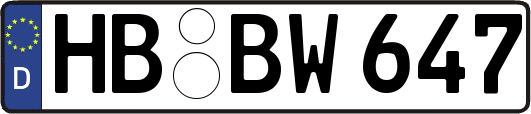 HB-BW647