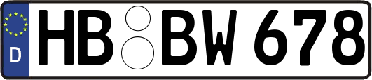 HB-BW678