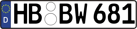 HB-BW681
