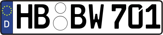 HB-BW701