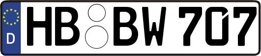 HB-BW707