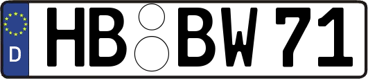HB-BW71