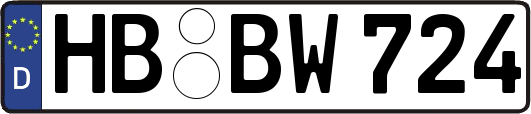 HB-BW724