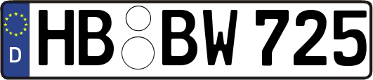HB-BW725
