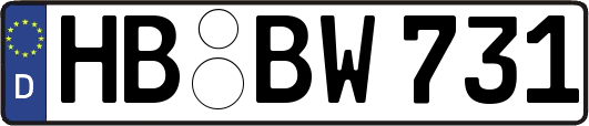 HB-BW731