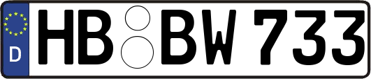 HB-BW733