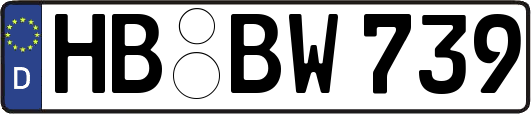 HB-BW739