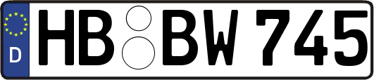 HB-BW745