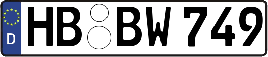 HB-BW749